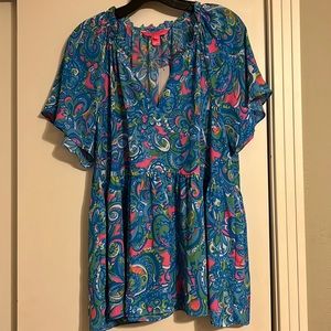 NWT Lilly Pulitzer Zadie Short Sleeve Top